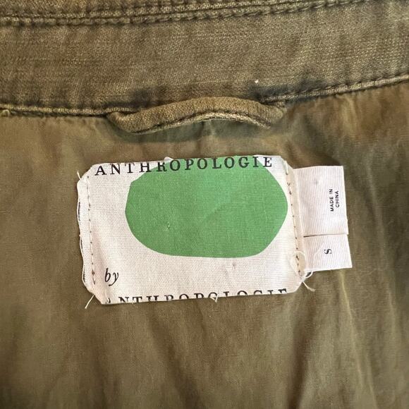 Anthropologie Ruffled Utility Jacket - Picture 6 of 6